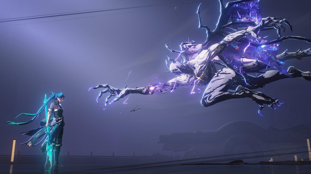 Arte promocional de Wuthering Waves.