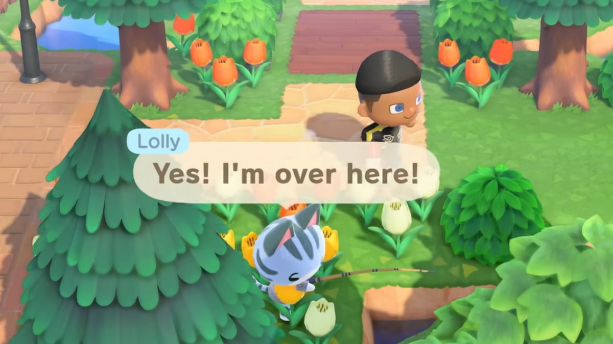 用扩音器追踪村民