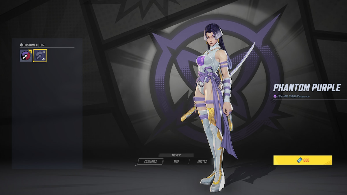 漫威竞争对手中灵蝶的颜色变体