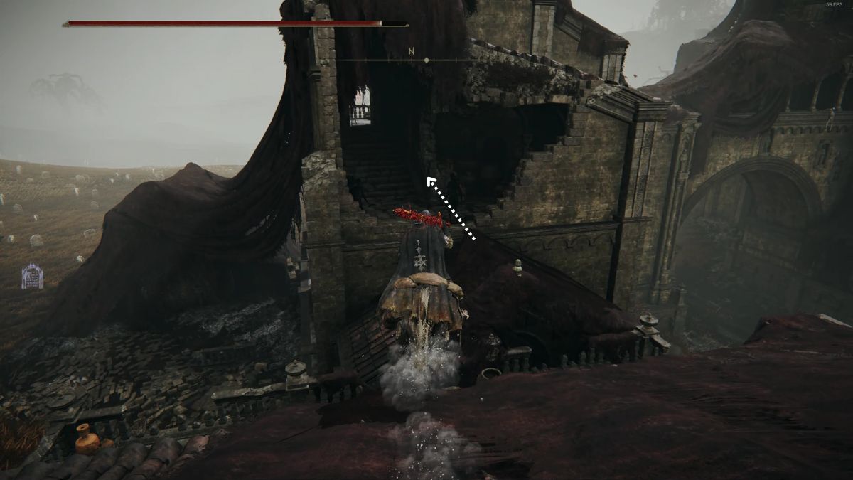 In Gebäude springen