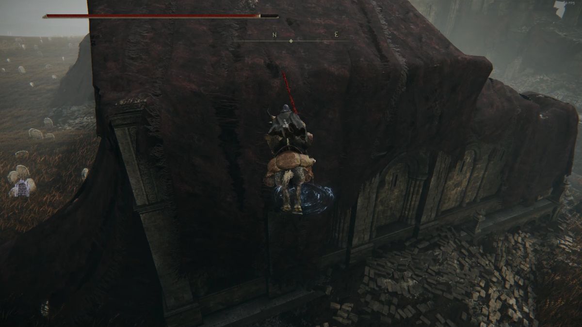 Zur zweiten Plattform springen