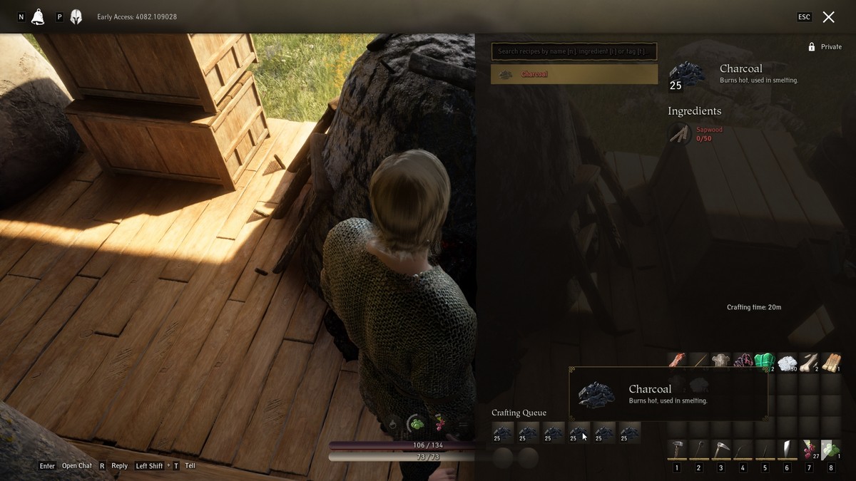 Horno de carbón Pax Dei