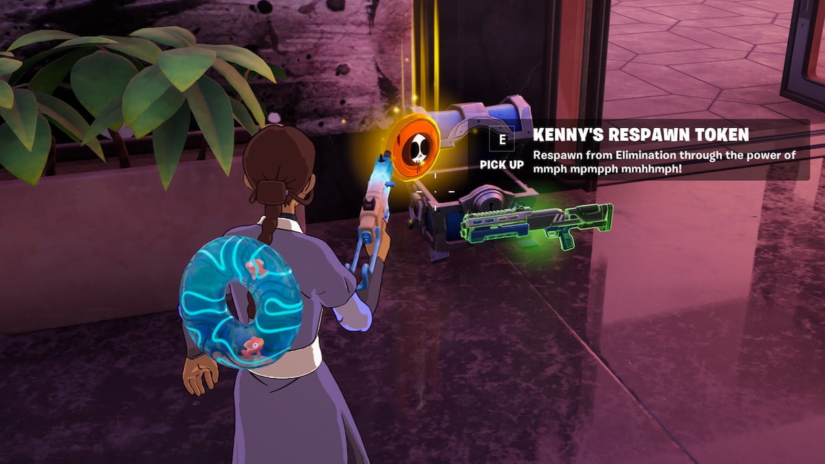 fortnite kenny respawn token