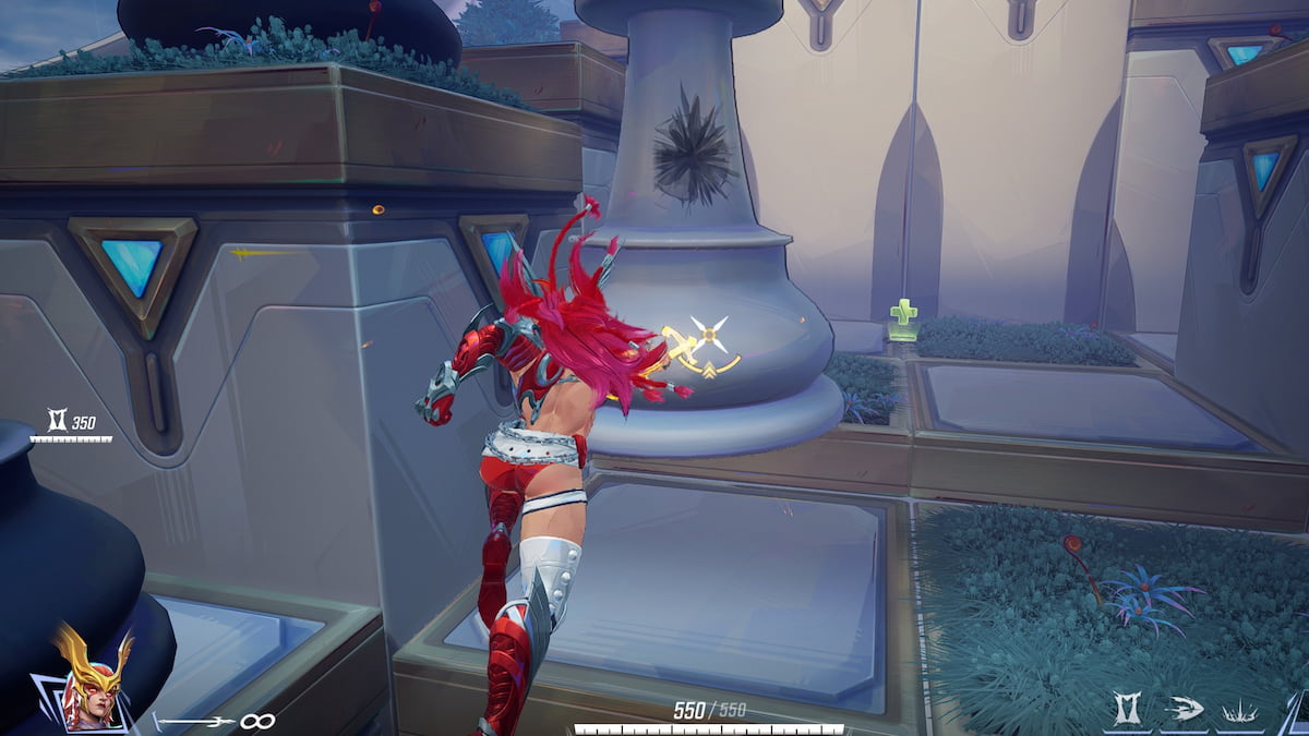 Golpear pieza de ajedrez para moverla en Marvel Rivals.