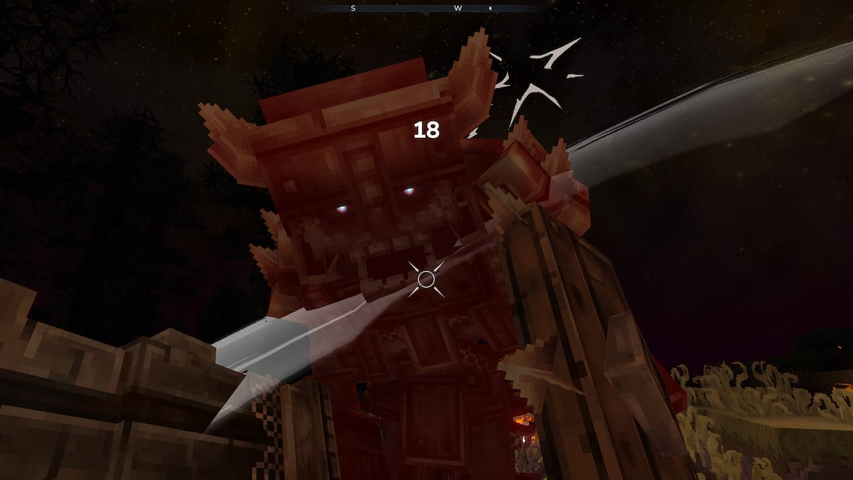 Fight the skeleton boss with hightail