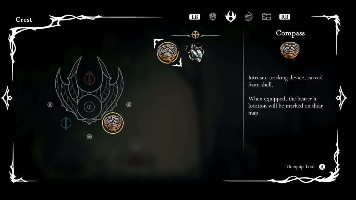 Hollow Knight Silksong Equip Aspass