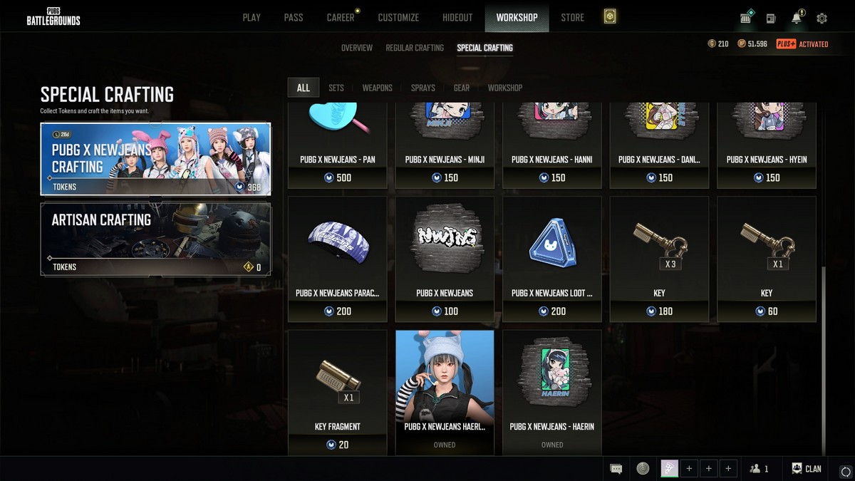 Membre créé PUBG X NewJeans