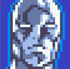 silver surfer portrait