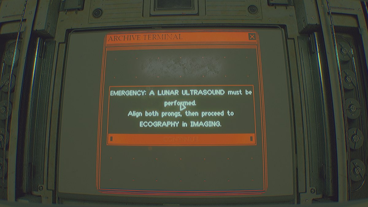 Regular instructions on lunar ultrasound