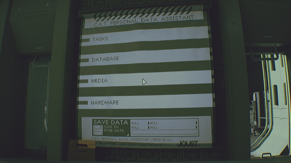 Recurring saves and tasks menu