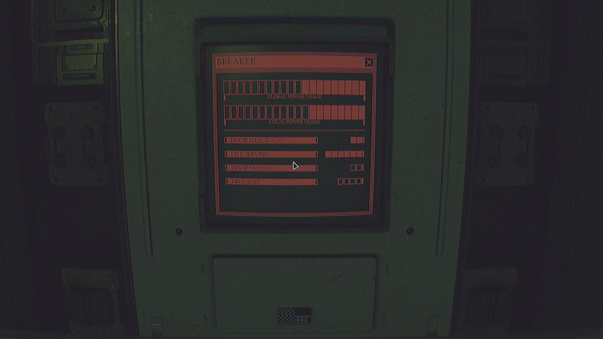 Stationary circuit breaker for server room elevator