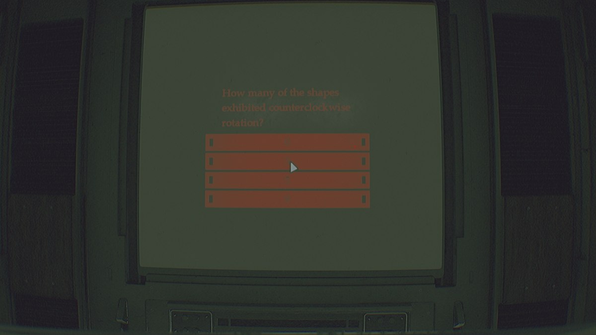 Regular audiovisual test MCQ