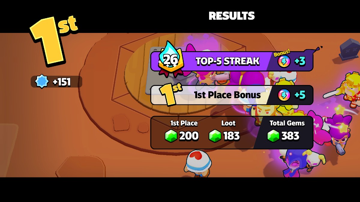 1ère place Terminer Squad Busters