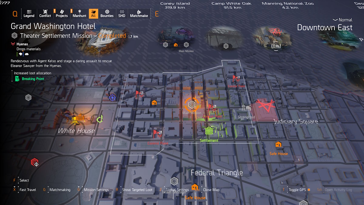 División 2 Grand Washington Hotel