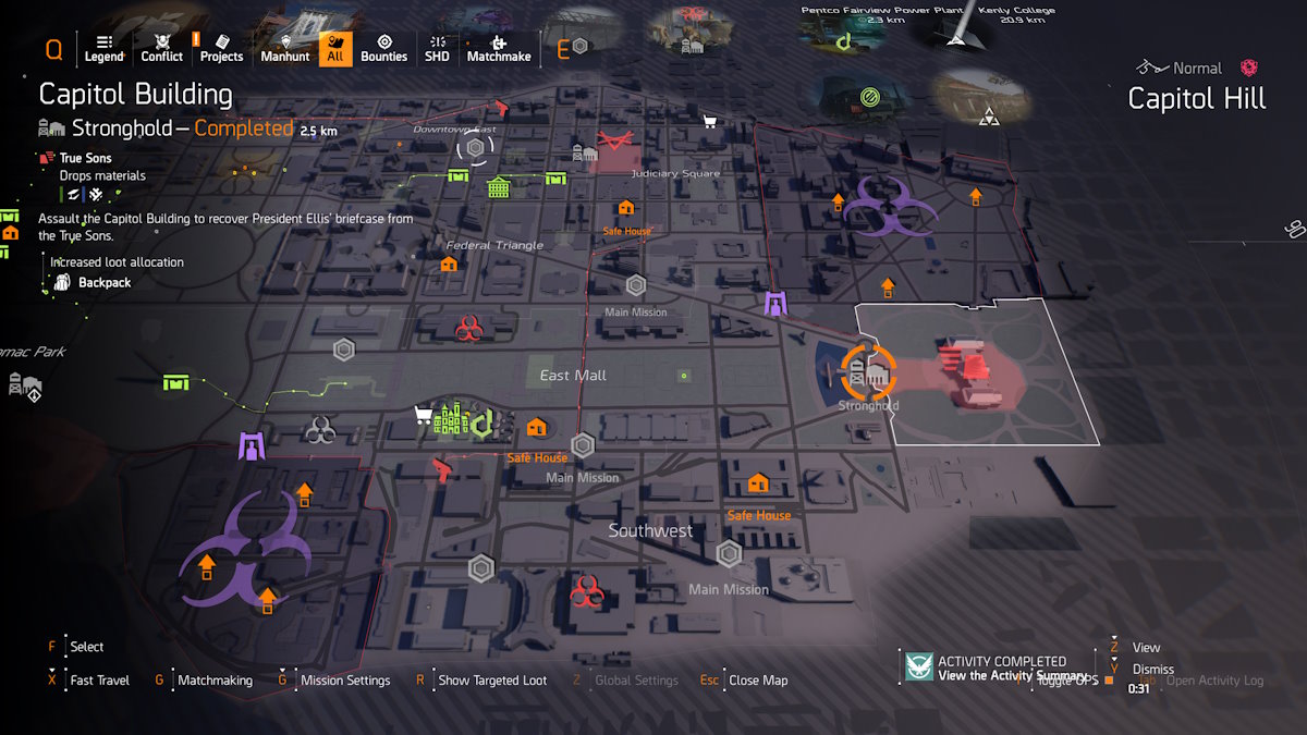 The division 2 capitol