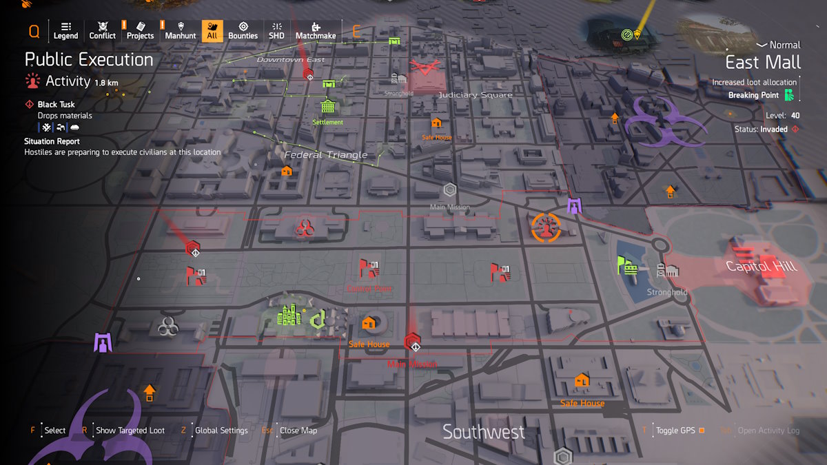 Division 2 East Mall