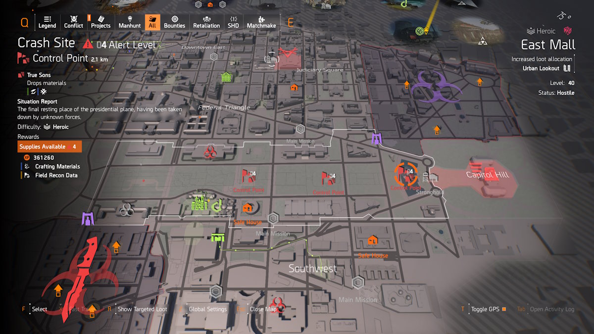 The Division 2 Y7S2 Scout 10 hochwertige Rätsellösungen zur Zielfahndung