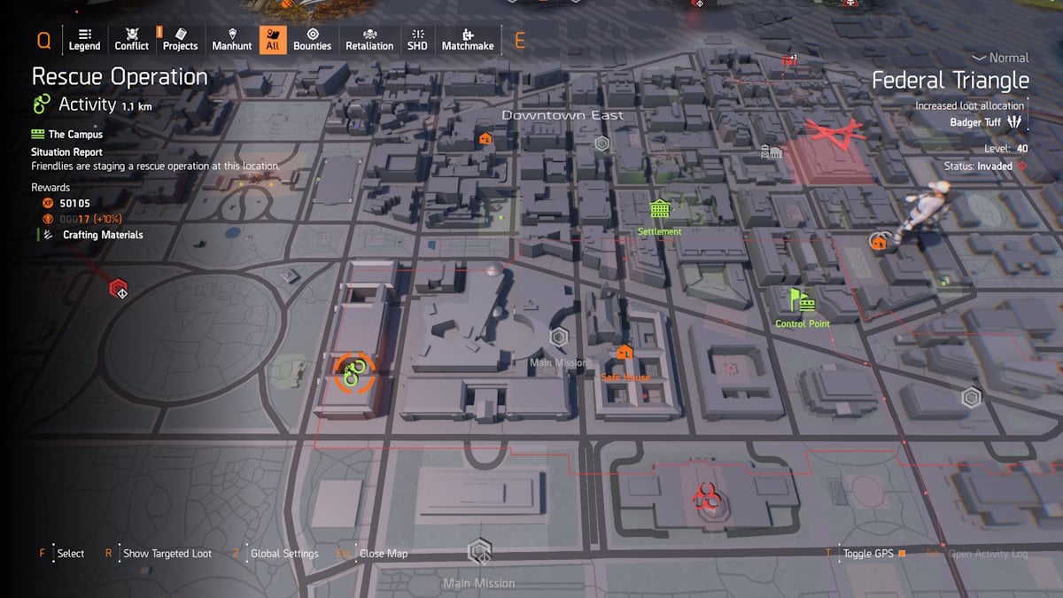 division 2 rescue mission