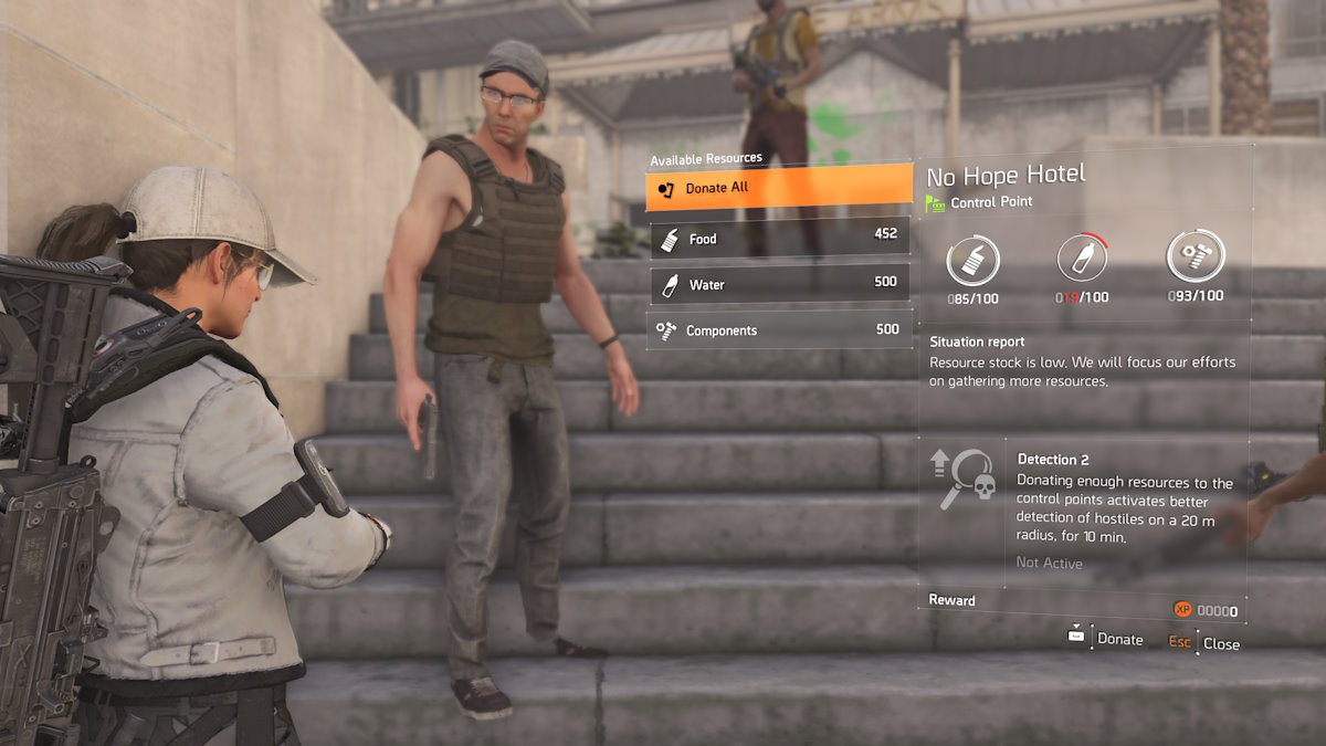 The Division 2 Southwest Control Point