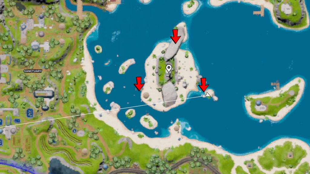 Where to collect Omni Chips at Mighty Monument in Fortnite Chapter 3