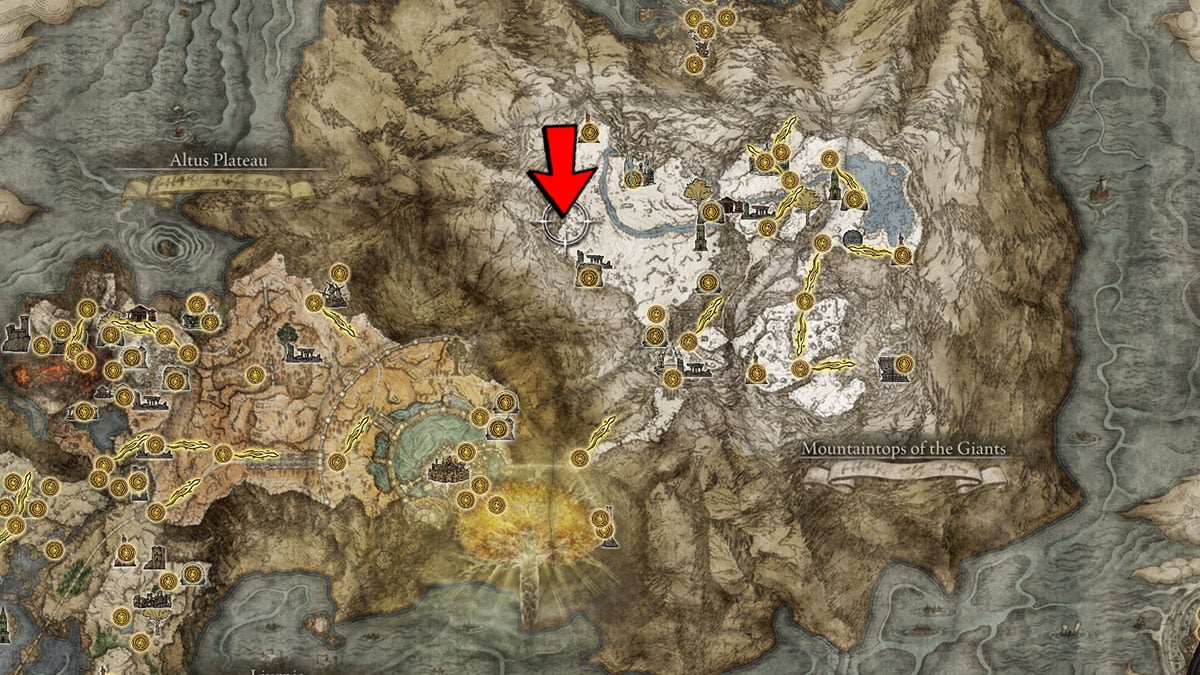 How To Complete White Faced Varres Quest In Elden Ring All Locations   Consecrated Snowfield Map Elden Ring 