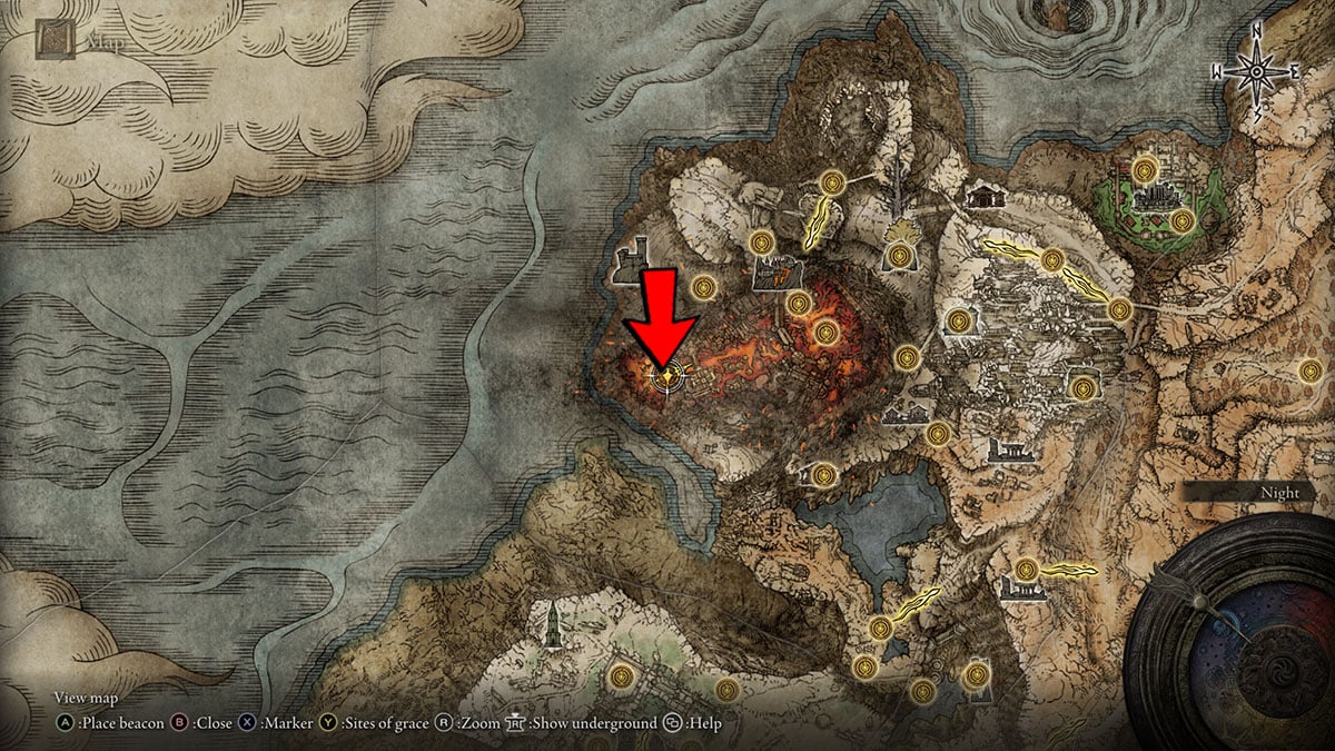 Elden Ring Full Iron Fist Alexander Warrior Jar Quest Guide All   Elden Ring Alexander Location 4 Seethewater Terminus 