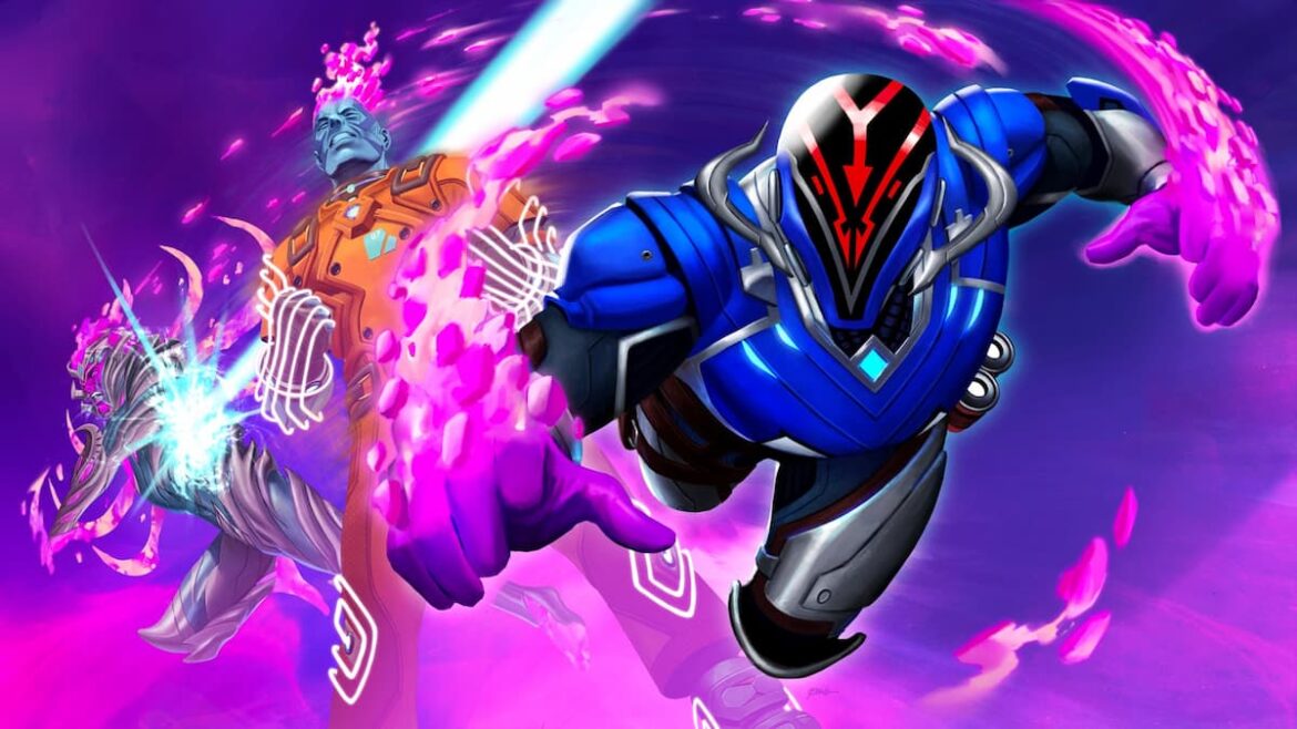 What are the red and blue lines on the map in Fortnite? Prima Games