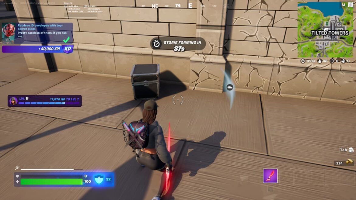 Where to retrieve IO Envelopes with TopSecret Plans in Fortnite Chapter 3 Season 2 Prima Games