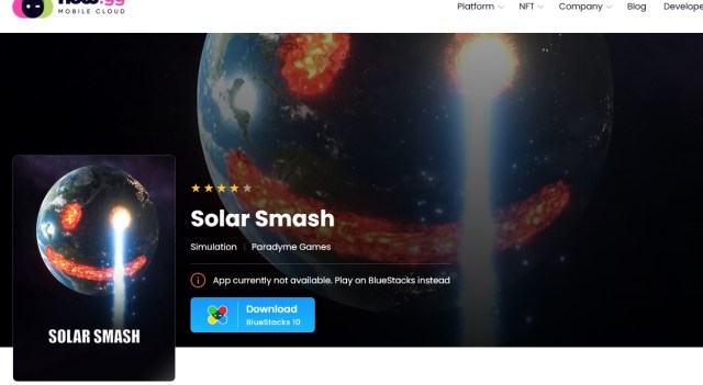 Play Solar Smash Online for Free on PC & Mobile now