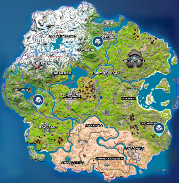 All Stormtrooper Checkpoint Locations in Fortnite - May 4th Quests ...