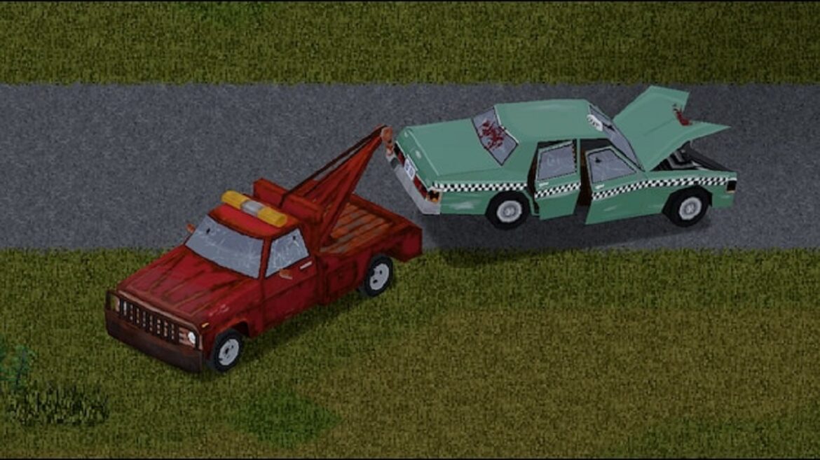 How to Tow Cars in Project Zomboid Build 41