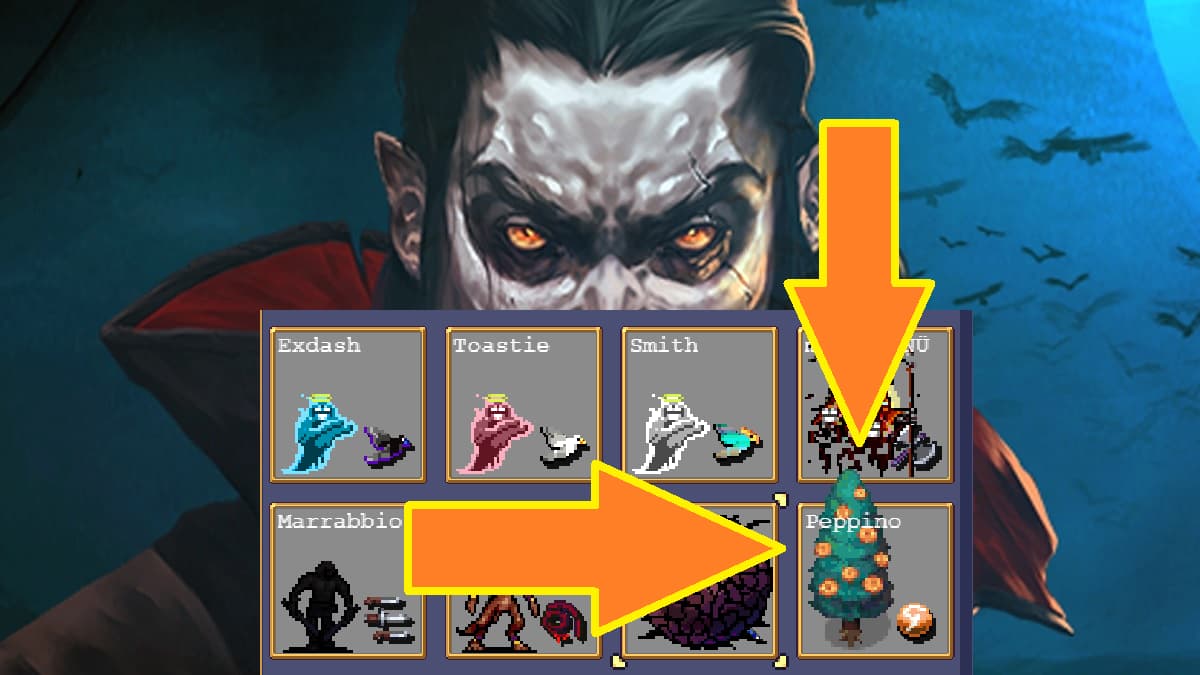 How to Unlock Peppino Secret Character in Vampire Survivors