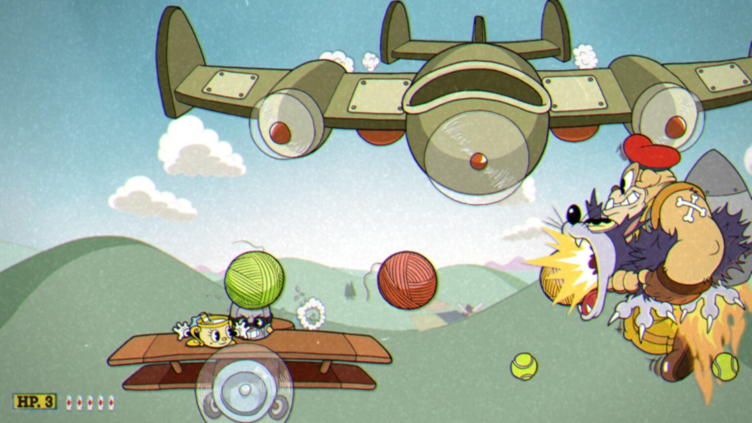 How To Beat The Howling Aces In Doggone Dogfight In Cuphead: The ...