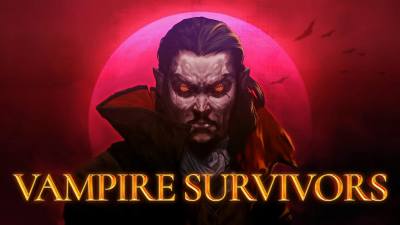 Vampire Survivors title art