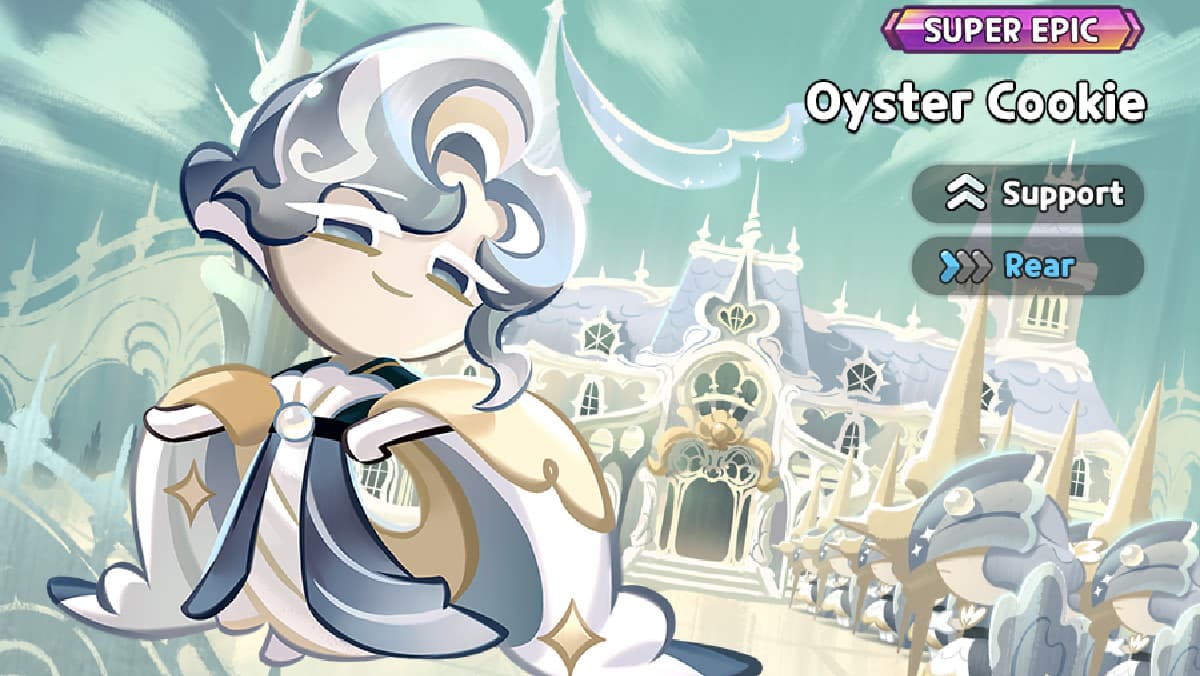 Cookie run kingdom oyster cookie