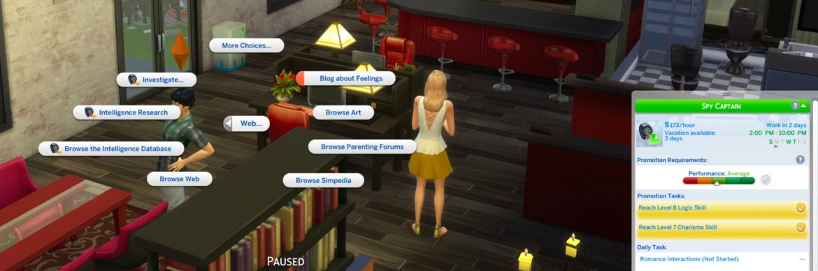 How to Browse Intelligence in The Sims 4 - Prima Games