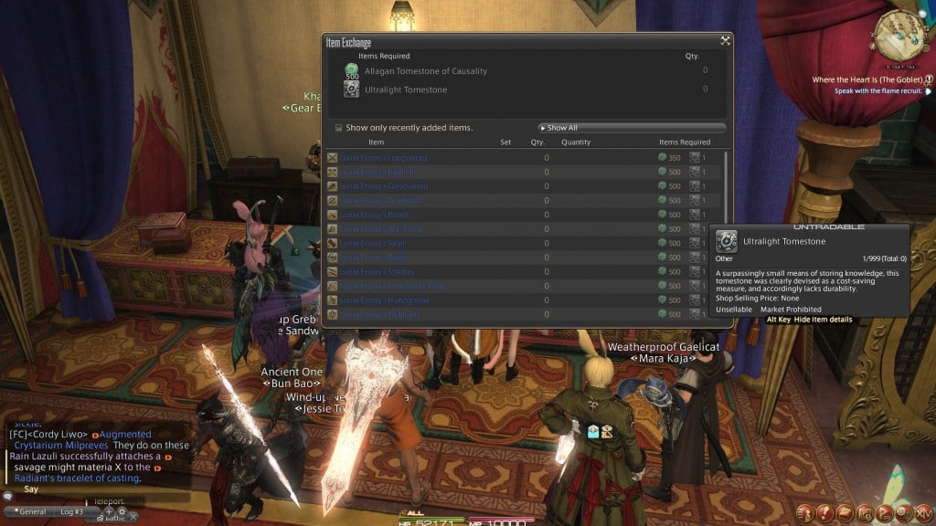 FFXIV How to Get Ultralight Tomestones Prima Games