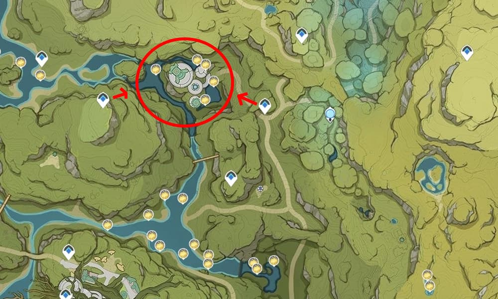 Nilotpala lotus location Nilotpala lotus location