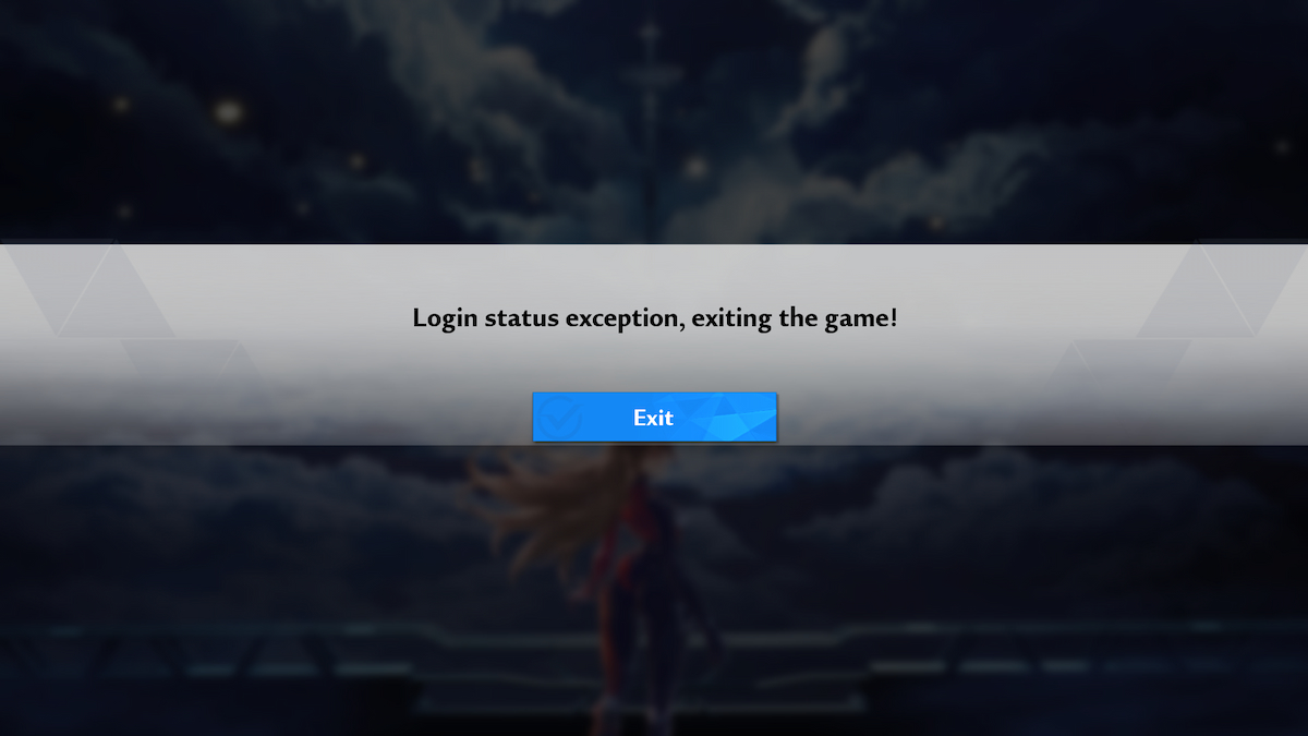 Game errors exception