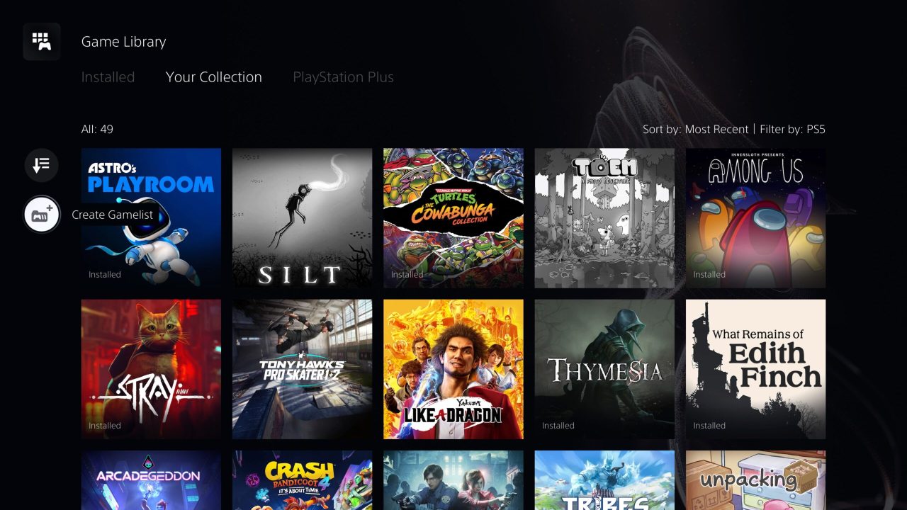 How To Use Gamelists On Ps5 - Prima Games