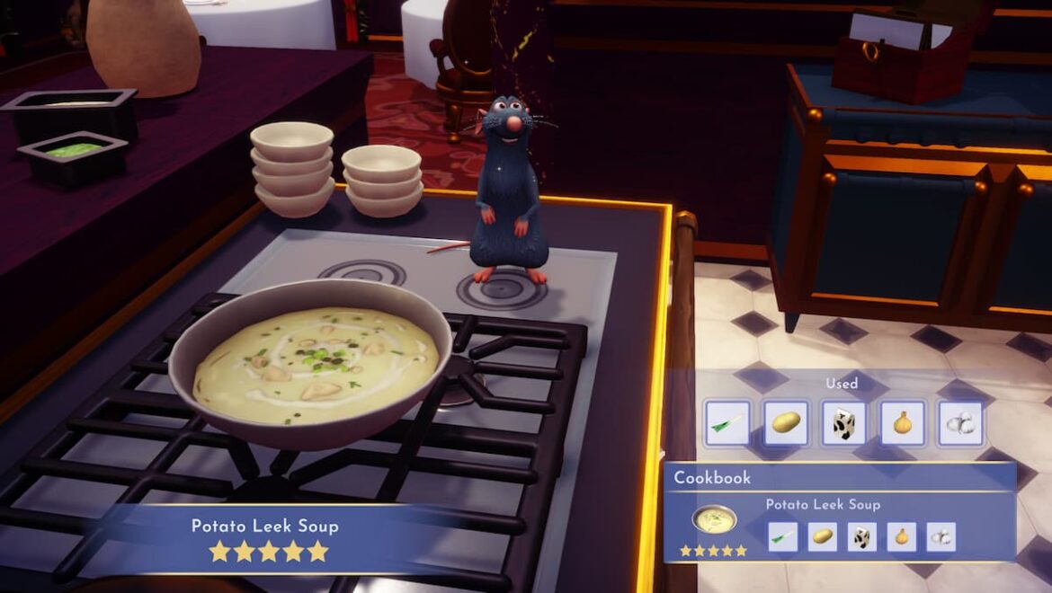 How to Make Potato Leek Soup in Disney Dreamlight Valley - Prima Games