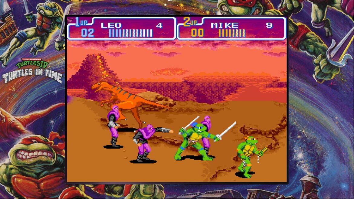 How to use watch mode (auto-play) in TMNT Cowabunga Collection