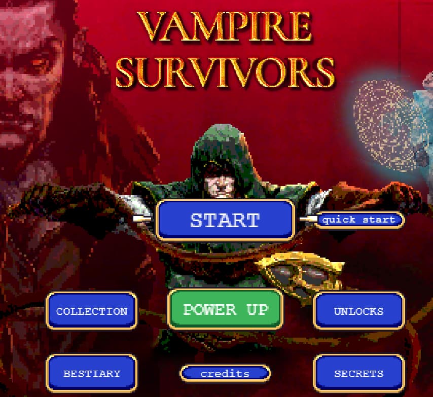 vampire survivors unlock