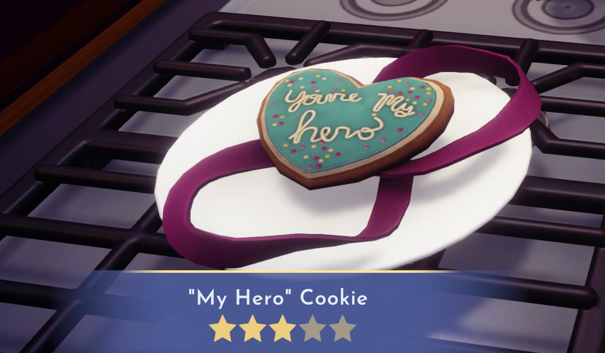 How to Make the My Hero Cookie in Disney Dreamlight Valley - Prima