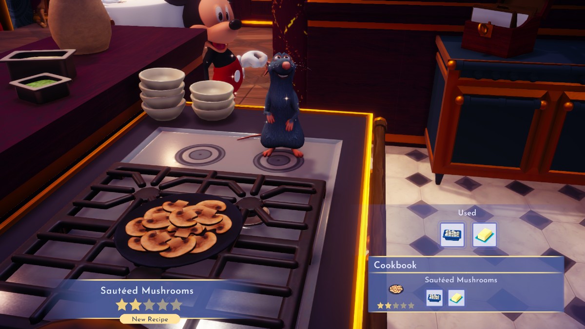 How to Make Sauteed Mushrooms in Disney Dreamlight Valley Prima Games