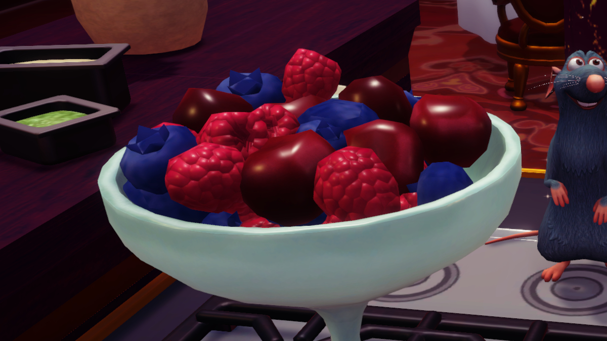 A screenshot of Berry Salad in Disney Dreamlight Valley.