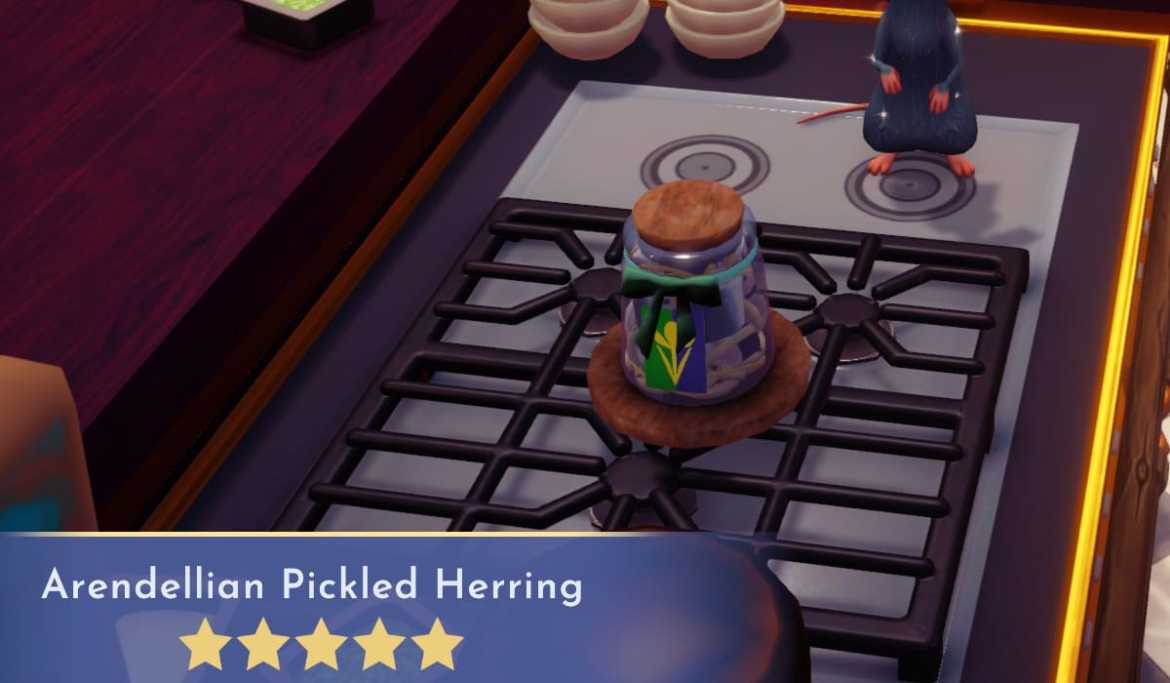How to Make Arendellian Pickled Herring in Disney Dreamlight Valley