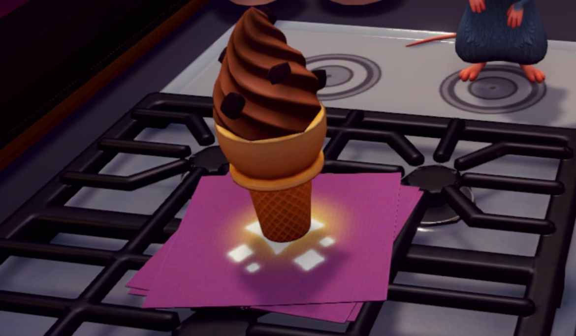 Disney Dreamlight Valley Chocolate Ice Cream
