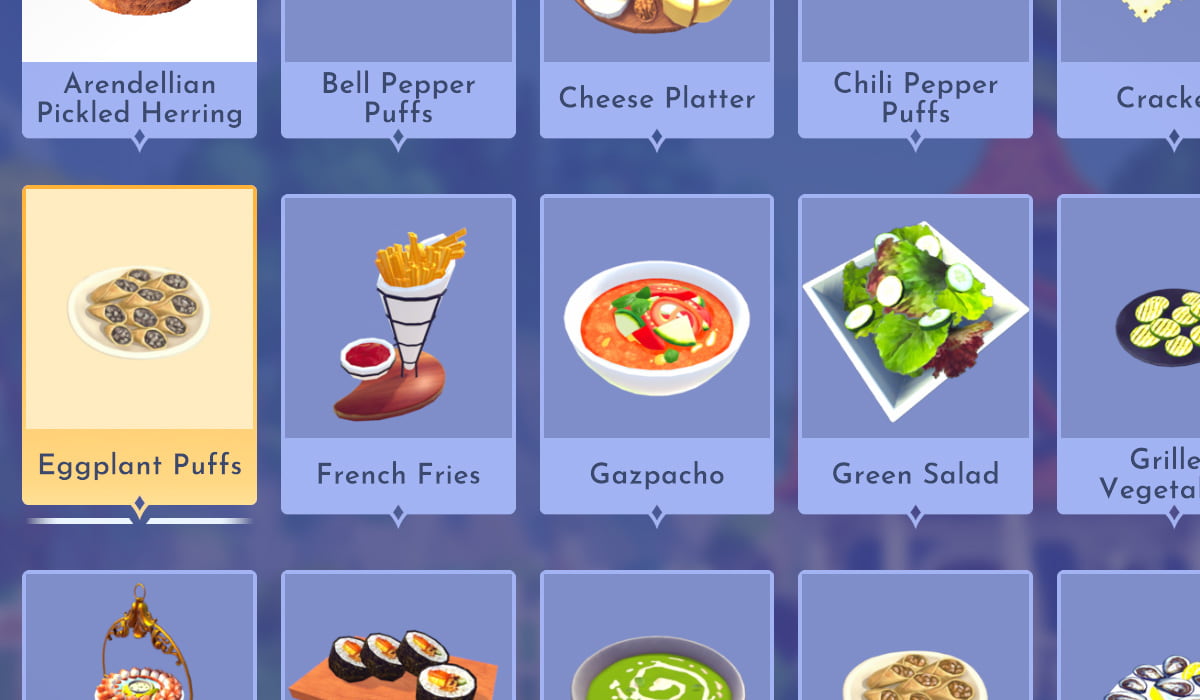 How to Make Eggplant Puffs in Disney Dreamlight Valley Prima Games