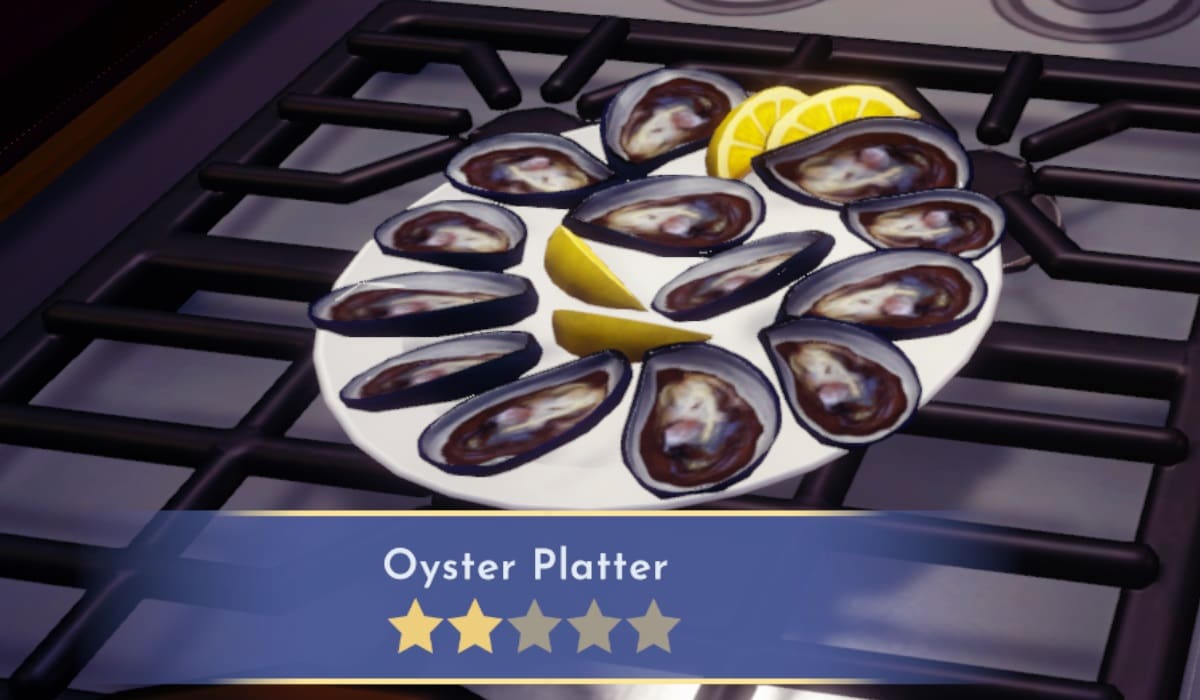 Disney Dreamlight Valley Oyster Platter